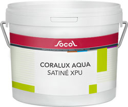 Pot de Coralux aqua satiné XPU