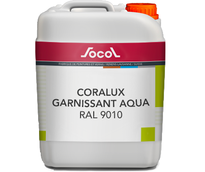 Pot de Coralux aqua garnissant RAL 9010