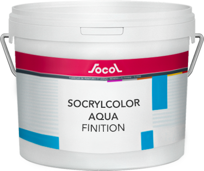 Pot de Socrylcolor Aqua Finition