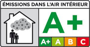 Etiquette émissions dans l'air intérieur